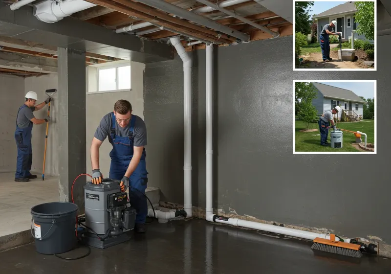 Basement Waterproofing and Flood Prevention process in Sandusky, MI